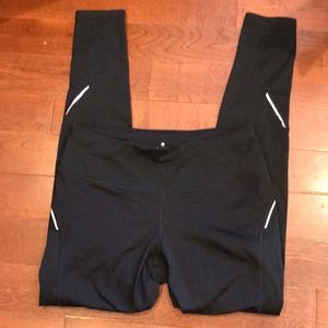 Athleta Athletic Pants with Back Zipper sz S